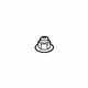 GM 11601789 Top Nut, Front