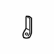 GM 25927107 Handle, Inside, Passenger Side