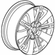GM 9597540 Wheel, Alloy
