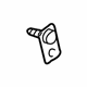 GM 23442415 Rear Body Panel Stud Plate