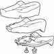 GM 22807416 Cushion Assembly, Jet Black, Driver Side