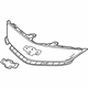 GM 42576621 Upper Grille, Black, Front
