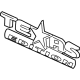 GM 84682632 Nameplate, Rear Driver Side