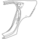 GM 39238674 Quarter Panel, Driver Side