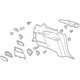 GM 23389804 Quarter Trim Panel, Titanium, Rear Lower Driver Side