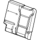 GM 84738145 Seat Back Cover, Black, Rear