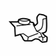 GM 88974757 Seat Adjuster Inner Cover