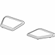 GM 20985962 Speaker Grille, Black, Driver Side