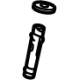 GM 85001551 Headrest Guide, Black, Front