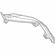 GM 84229435 Filler Panel, Rear Driver Side