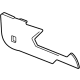 GM 84857230 Side Panel, Black, Front Lower Passenger Side