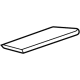 GM 84857197 Rear Panel Lining, Jet Black