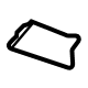 GM 85525002 Upper Side Panel Cover, Jet Black, Driver Side
