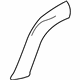 GM 19210375 Rear Molding, Lower Driver Side