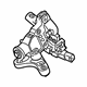 GM 85565585 Gear Shift Assembly
