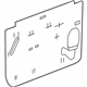 GM 15122615 Water Deflector, Front