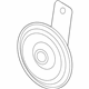 GM 84501951 Horn