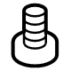 GM 11562295 Seal Bolt, Front