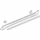 GM 84453930 Rocker Molding, Black, Passenger Side