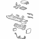 GM 22883448 Console Assembly, Black; Orange, Front
