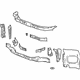 GM 19167125 Front Bumper