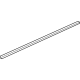 GM 84766774 Belt Molding, Black, Rear Passenger Side