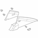 GM 94556884 Upper Quarter Trim, Titanium