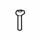 GM 23280774 Headrest Guide, Rear