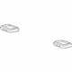 GM 23398363 Seat Cover, Gray, Driver Side