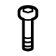 GM 39080281 Air Cleaner Assembly Bolt