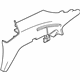 GM 26686717 Seat Belt Trim, Titanium, Driver Side