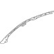 GM 42482515 Inner Windshield Pillar, Passenger Side