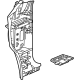GM 42482506 Hinge Pillar Reinforcement, Outer Driver Side