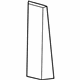 GM 23167642 Rear Molding, Passenger Side