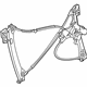 GM 22787441 Window Regulator, Front Driver Side