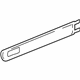 GM 15185709 Side Molding, Black, Front Upper Passenger Side