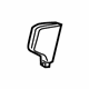 GM 20984701 Armrest Cover, Titanium, Rear