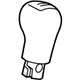 GM 24269694 Shift Knob, Gray Stitch