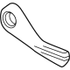 GM 84203830 Adjust Handle, Jet Black, Passenger Side