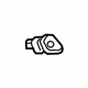 GM 20968001 Seat Heat Switch, Black, Rear Driver Side