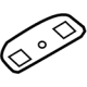 GM 84698637 Reading Lamp Assy, Jet Black, Driver Side