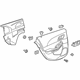 GM 22770991 Door Trim Panel, Titanium, Rear Driver Side