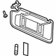 GM 22788455 Sunvisor, Titanium, Driver Side