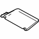 GM 10381583 Sunvisor, Gray, Driver Side