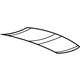 GM 23302282 Stripe Tape, Silver, Rear