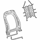 GM 42384908 Seat Back Frame, Front
