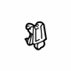 GM 20935252 Lock Cylinder, Rear Lower