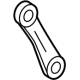 GM 11604593 Shackle Nut Plate, Rear
