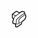 GM 13435002 Lower Center Pillar Trim Retainer