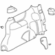 GM 15841671 Side Trim Panel, Passenger Side